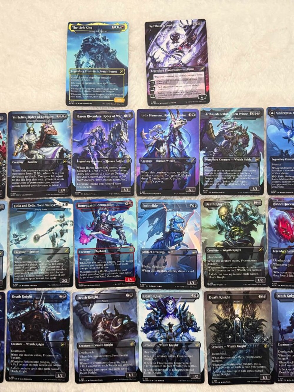 WOW Lich King Custom Proxy Deck Including ALL Tokens